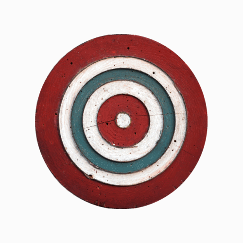 French Wooden Target Dartboard