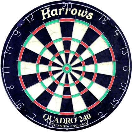 Harrows Quadro 240 Dartboard