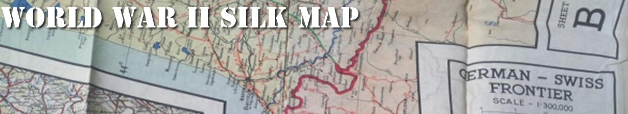 World War II Silk Map