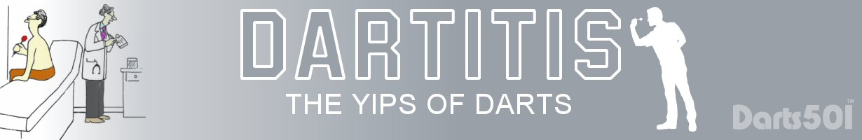 Dartitis - The Yips of Darts Banner