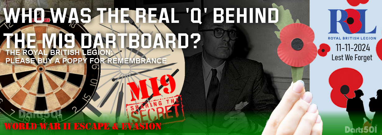 MI9 Dartboard Gillboard - The Real Q / the Blitzkrieg and Propaganda Boards