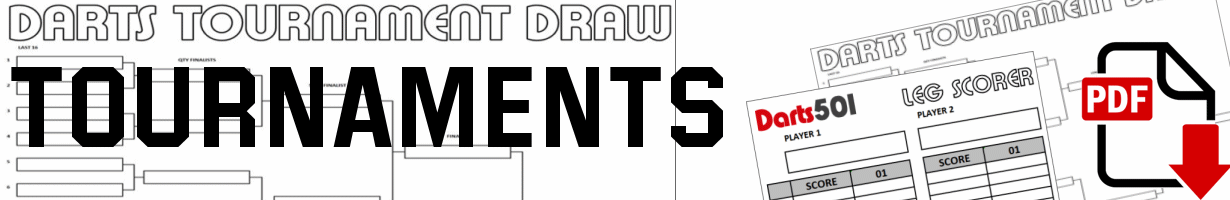 Darts01 Tournaments Draw Banner