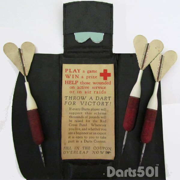 Red Cross Darts made by Dorwin