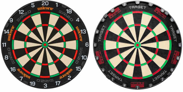 Unicorn, Target, Blade Dartboards