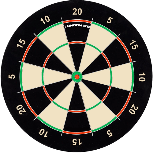 London or Narrow 5s Dartboard