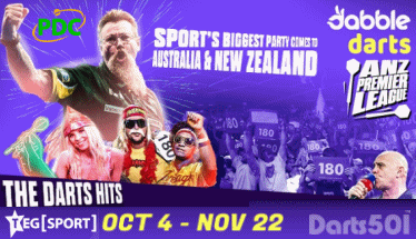 PDC Australian and New Zealand Premier League Darts, Oct 4 - Nov 22