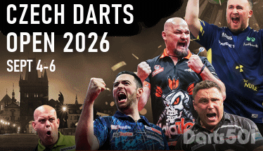 PDC Czech Darts Open ET12, Sept 4-6 2026