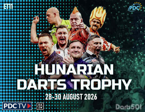 Hungarian Darts Open ET 11 Aug 28-20