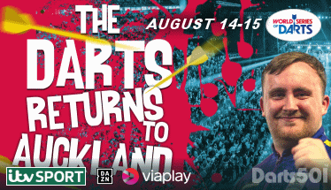 PDC WorldSeries - New Zealand Darts Masters Aug 14-15 2026