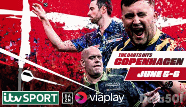 World Series Nordic Darts Masters June 5-6, 2026