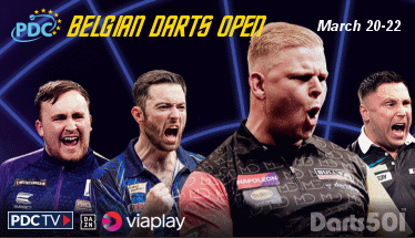 PDC European Tour Belgiam Open March 20-22, 2026