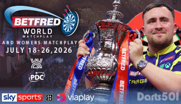 PDC World Matchplay, Winter Gardens, Blackpool, July 18-26, 2026