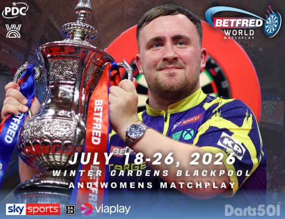 PDC World Matchplay Darts - July 18-26, 2026