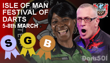 IOM Darts Festival March 5-8, 2026