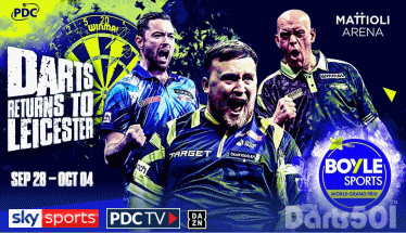 PDC - Boyle Sports World Grand Prix Sept 28 - Oct 4