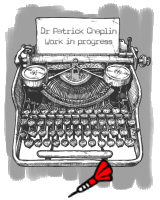 Patrick Chaplin's Dr Darts Newsletter - Work In Progress