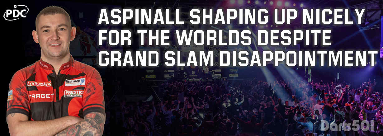 spinall Shaping Up Nicely for the Worlds Despite Grand Slam Disappointment