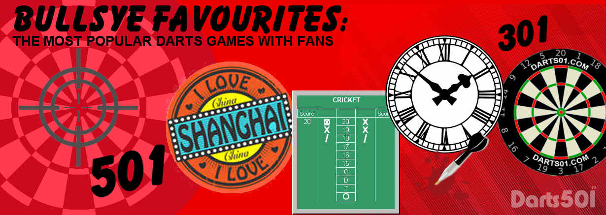 Bullseye Favourites: The Most Popular Darts Games with Fans