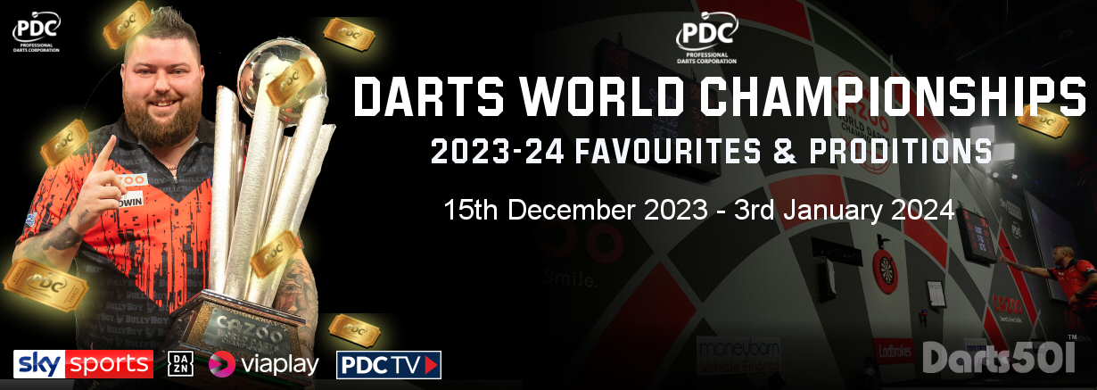 Darts World Championships 2023-24 Favourites  and Predictions