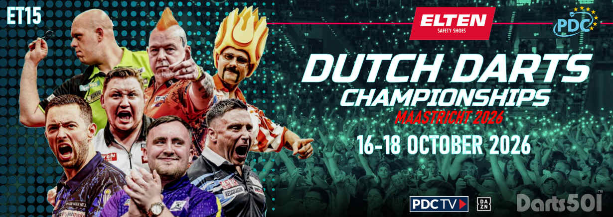 PDC European Tour 15 - Dutch Darts Championships, Oct 16-18