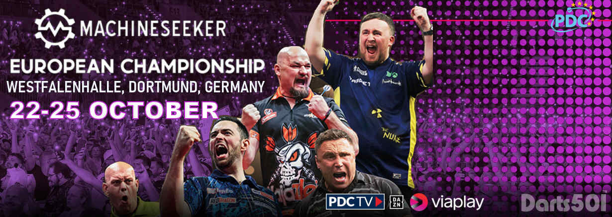 PDC European Championships, Oct 22-25