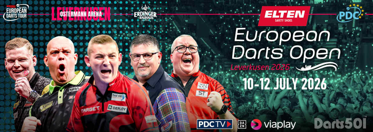 PDC European Darts Open ET10 - July 10-12