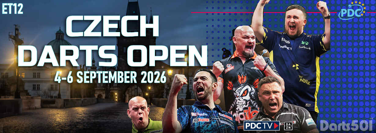 PDC European Darts Tour ET12 - Czech Darts Darts Open Sept 4-6