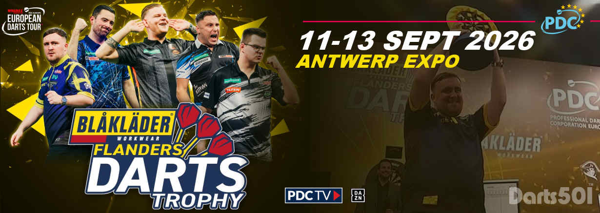 PDC European Darts Tour ET13 - Flanders Darts Trophy Sept 11-13