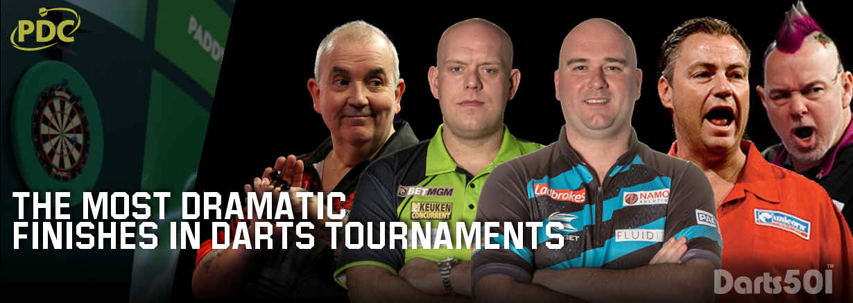 The Most Dramatic Finishes in Darts Tournaments