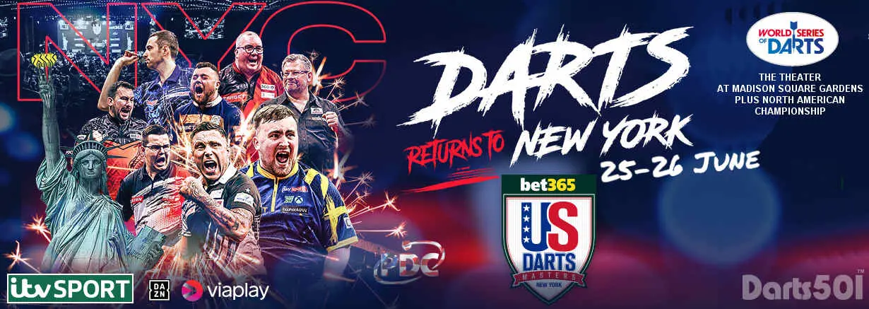 PDC World Series US Darts Masters, 19-21 June 2026
